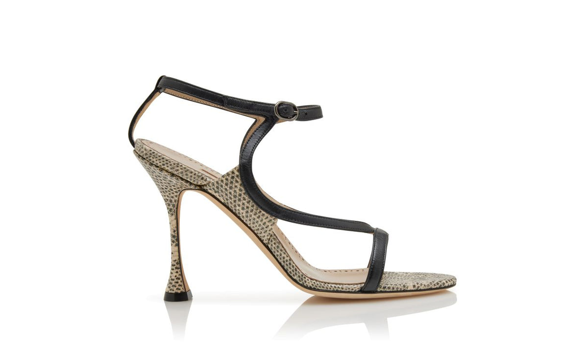 Camellia Pearl Neutral Ankle Strap Ankle-Strap Shoes – side profile showing neutral ankle strap, open toe, Vowalisse
