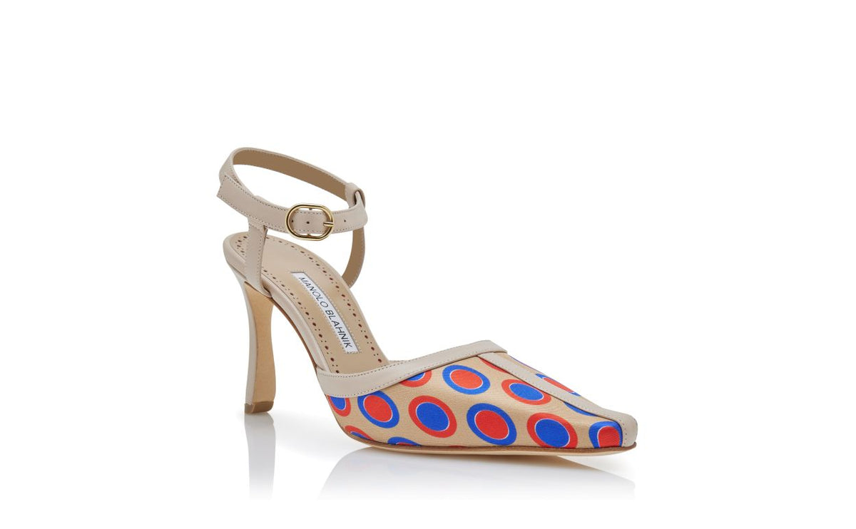Vivienne Star Neutral Ankle Strap Ankle-Strap Shoes – top view showing neutral ankle strap, almond toe, nappa leather…