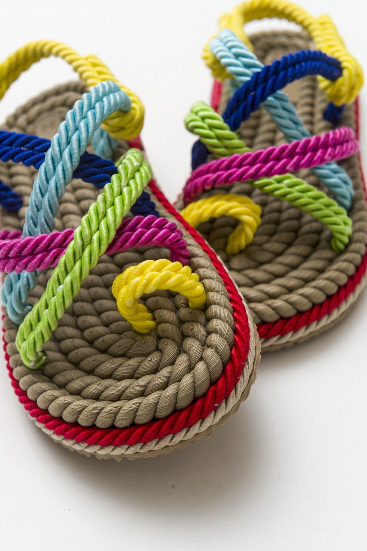 POMA Multi Sandal – side view showing leather, Vowalisse