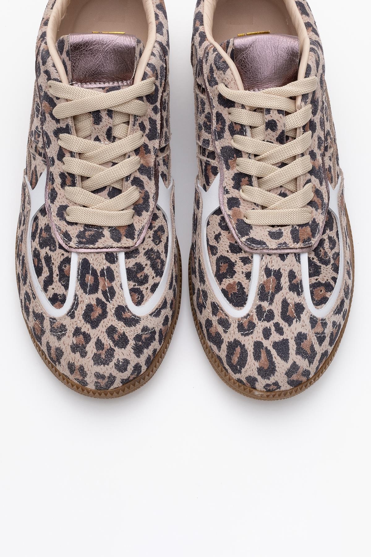 Shiva - Black/Yellow Patterned Genuine Leather Casual Sneaker – side view showing leather, black, Vowalisse