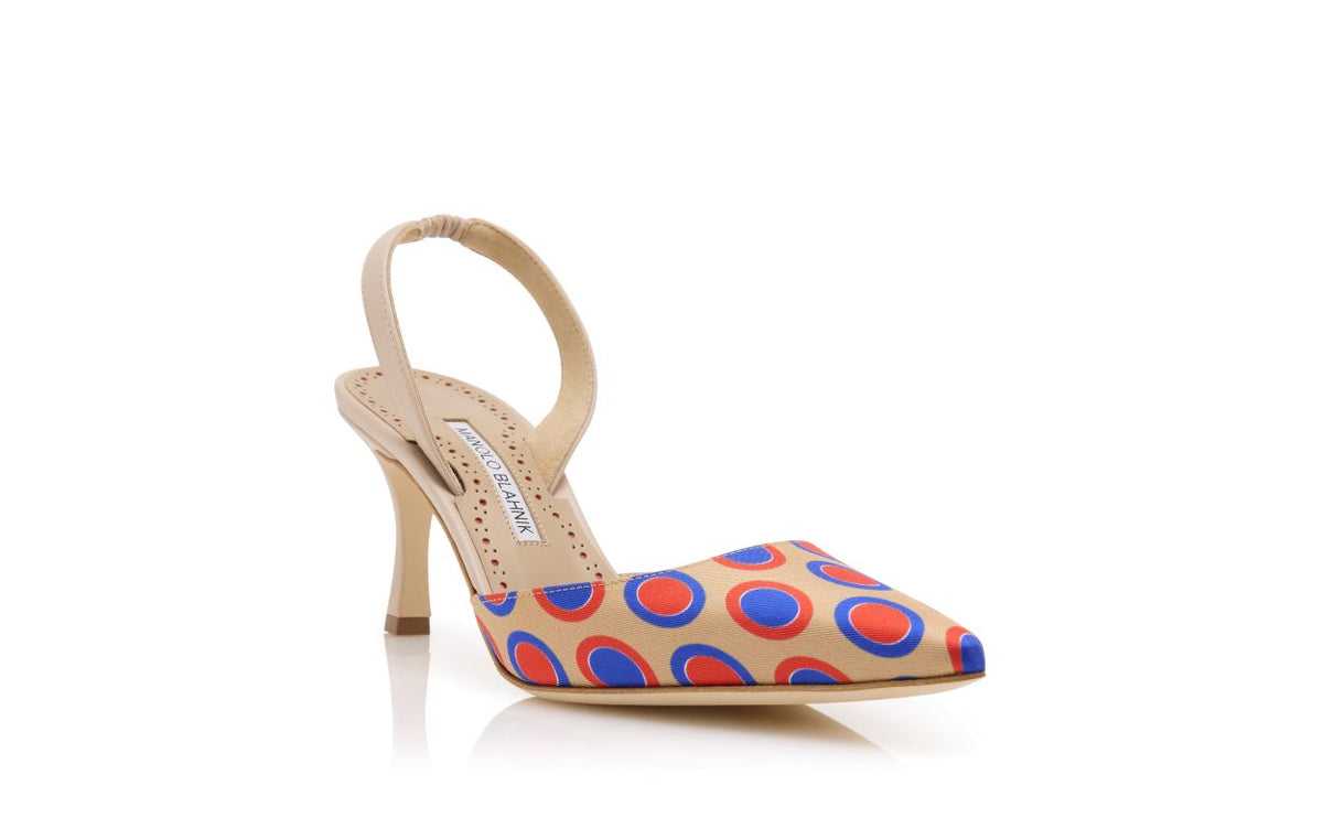Emmeline Muse Neutral Slingback Slingbacks – top view showing neutral slingback, pointed toe, nappa leather, Vowalisse