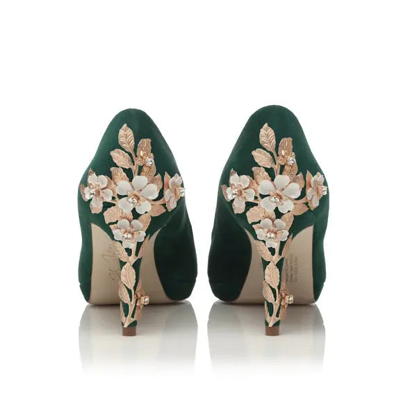 Amy Green Sandals Bridal Shoes VOWALISSE bridal shoes – view 12