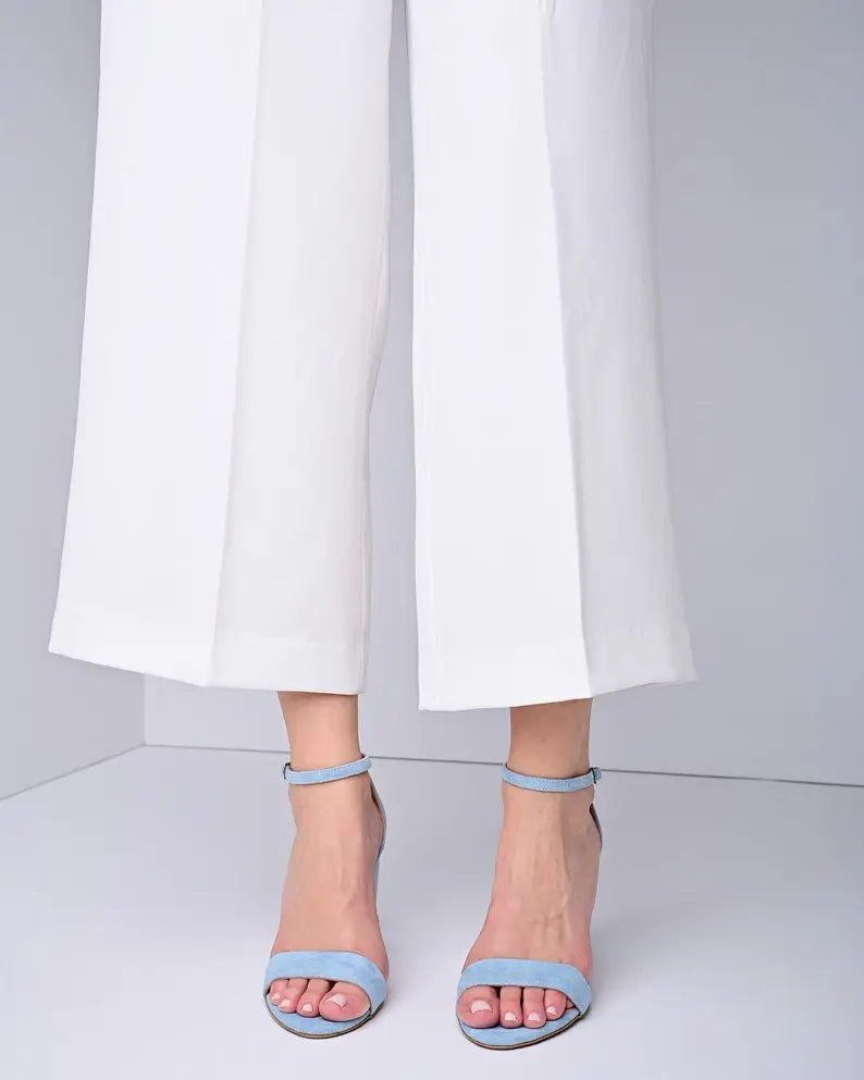 Blue Sandals Bridal Shoes VOWALISSE bridal shoes – view 4
