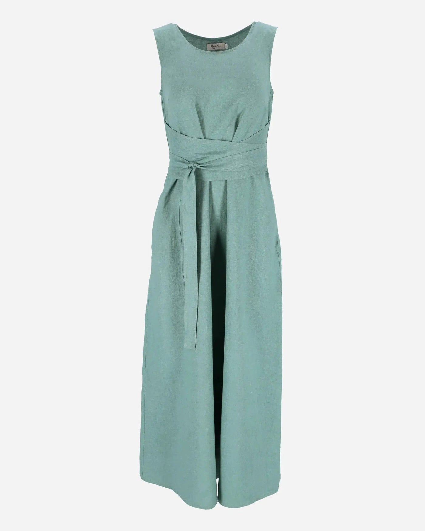 Boracay Linen Maxi Dress VOWALISSE bridal shoes – view 4