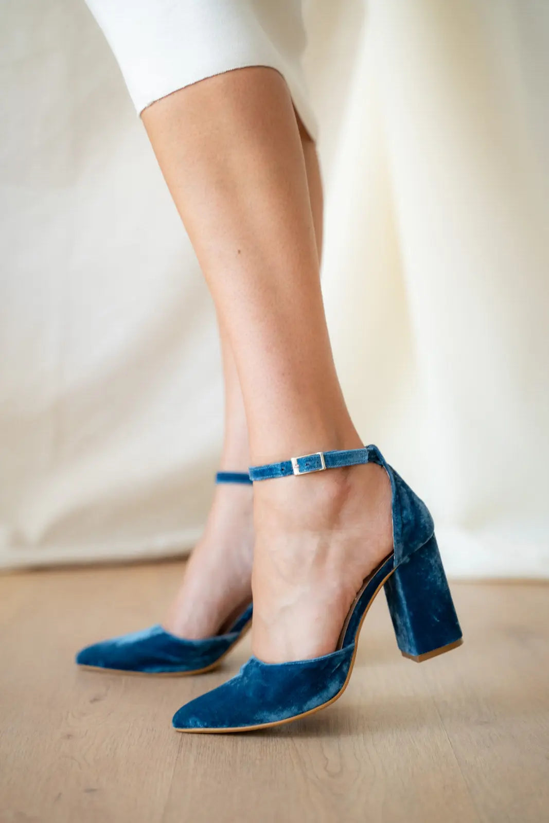 Zapatos Blue Bridal Heels VOWALISSE bridal shoes – view 2