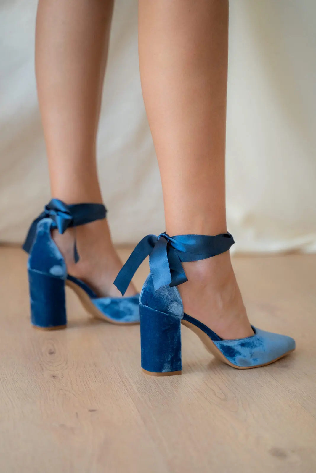 Zapatos Blue Bridal Heels VOWALISSE bridal shoes – view 1