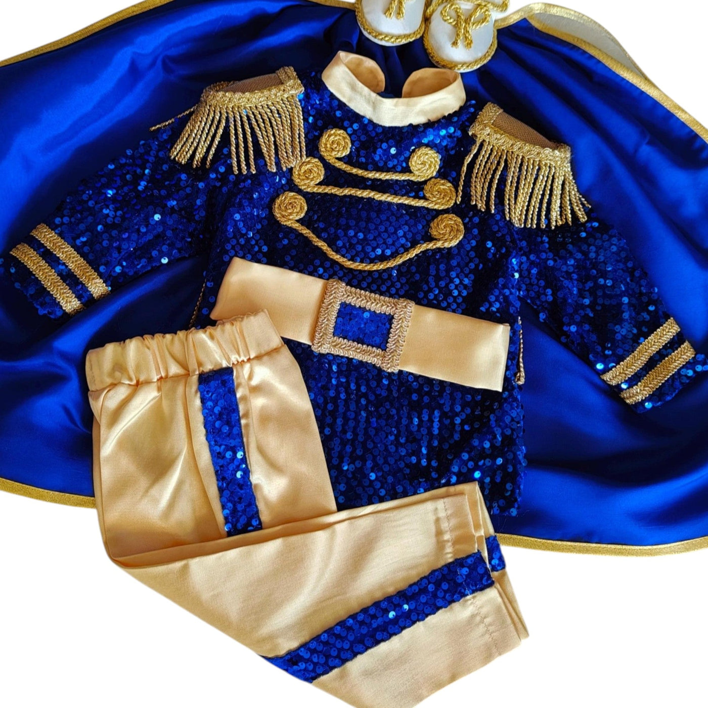 Williams Personalized Baby Prince Costume, baby boy first birthday outfit, additional product image 5 by Vowalisse