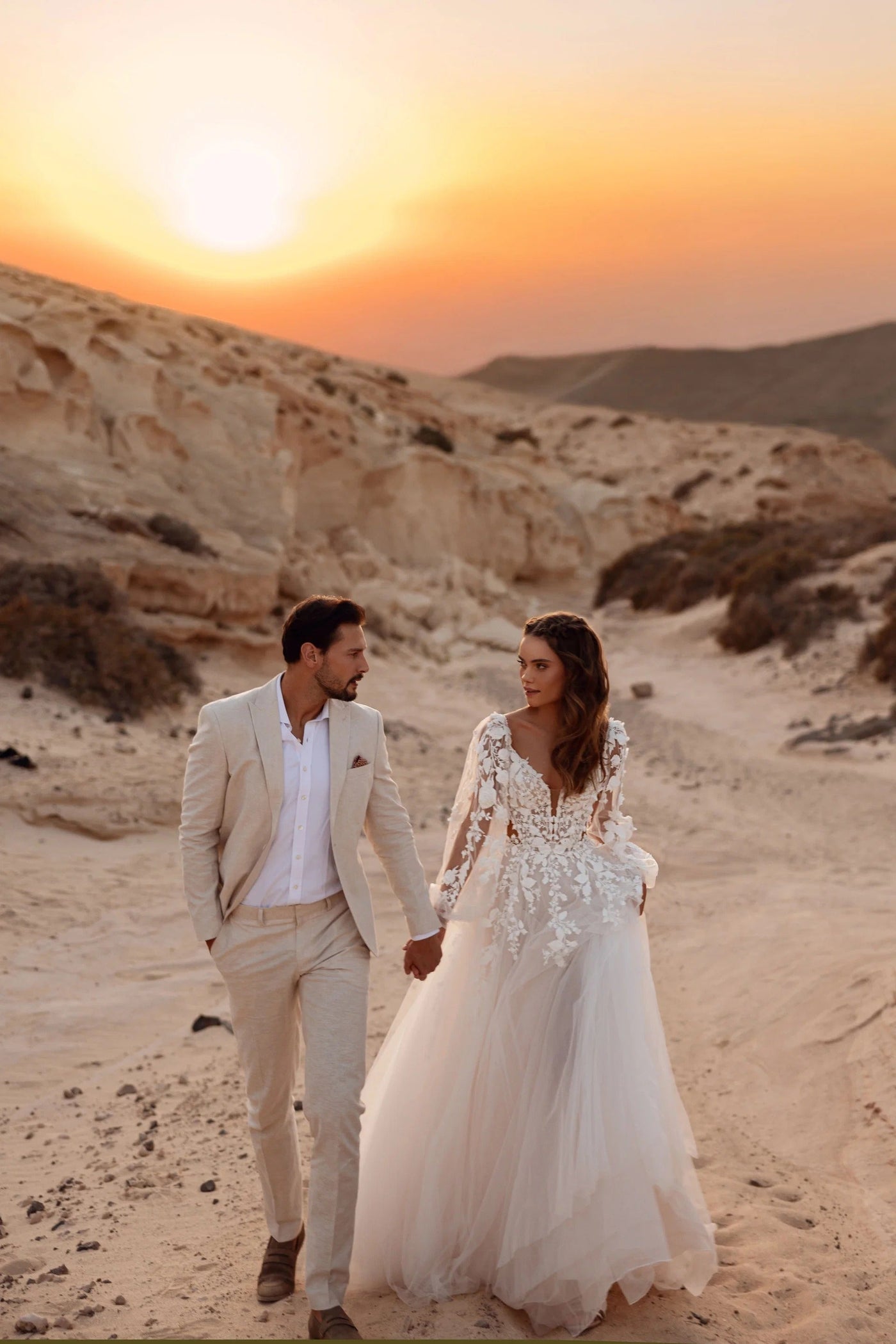 Alia Lace Floral Wedding Dress VOWALISSE bridal gown – view 6