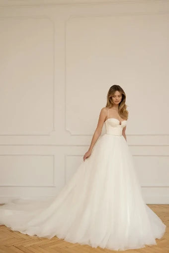 Orli Tulle A-Line Wedding Dress VOWALISSE bridal gown – view 1
