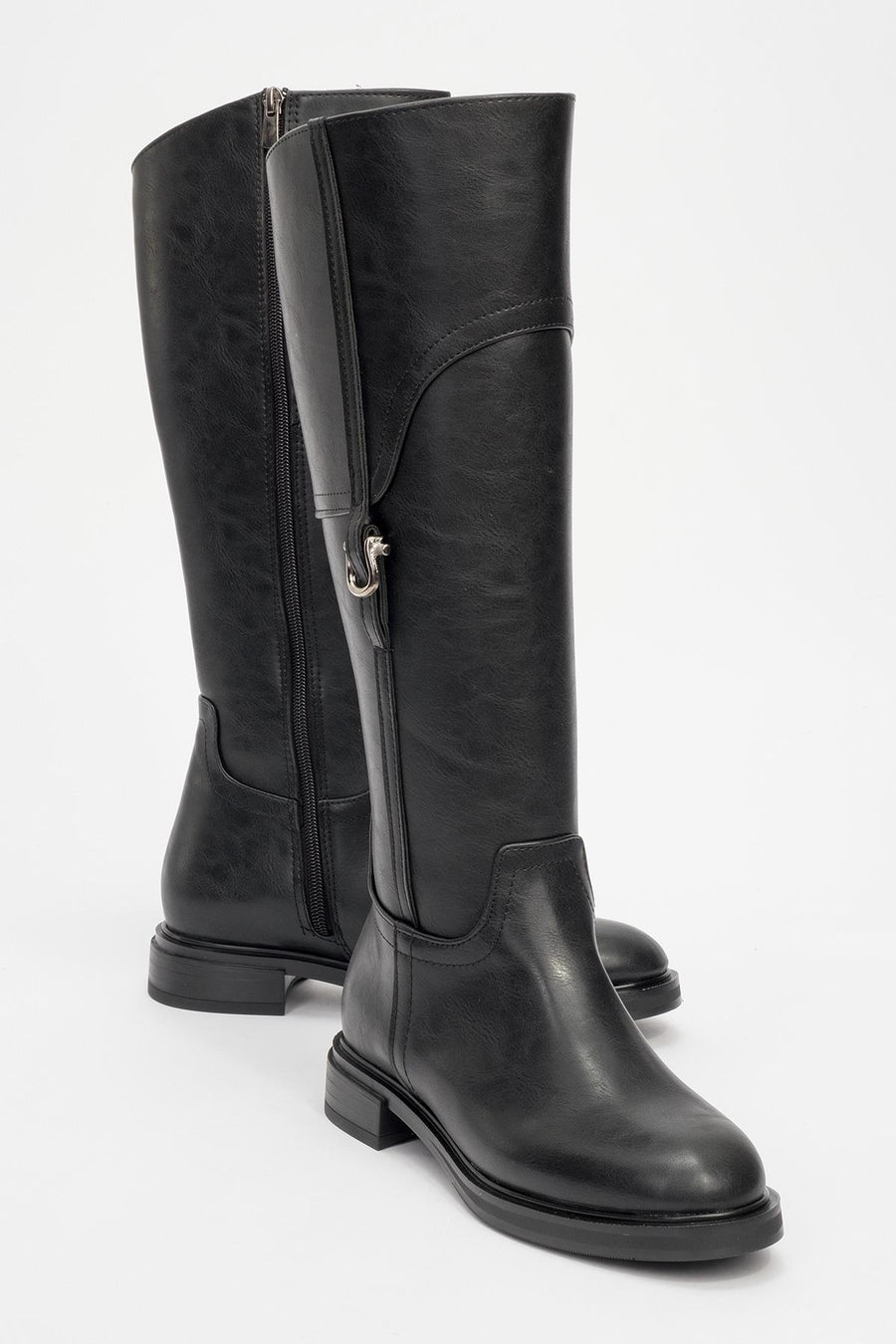 Michel - Black Riding Boot