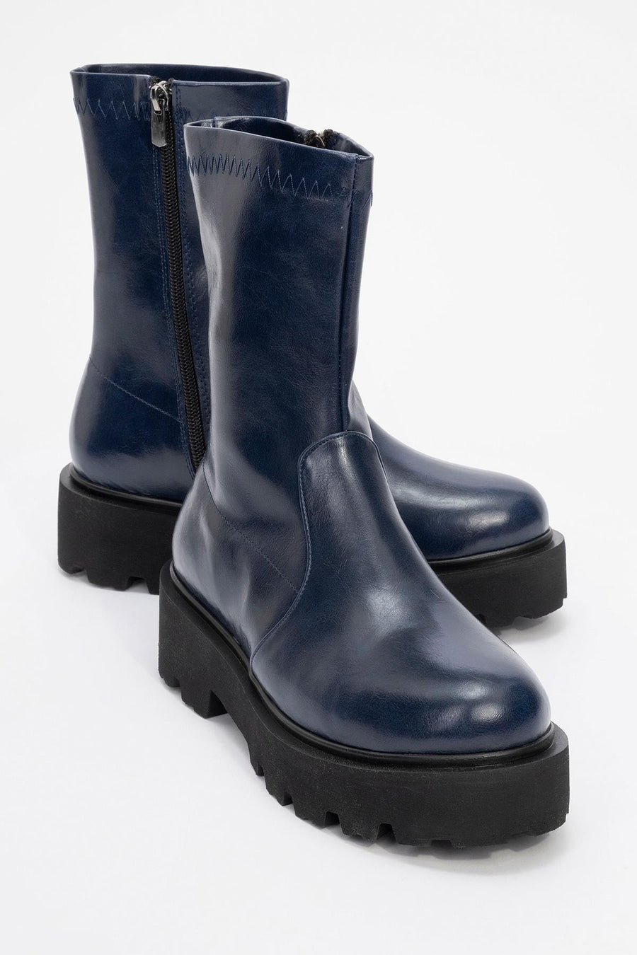 Rush Navy Bootie