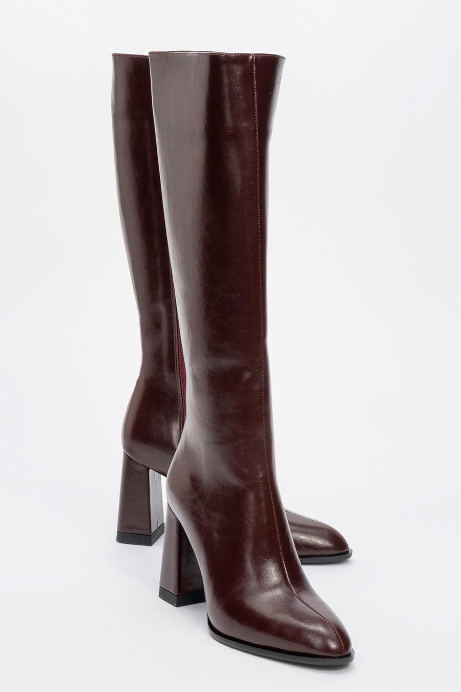 Decer - Burgundy Heeled Boot