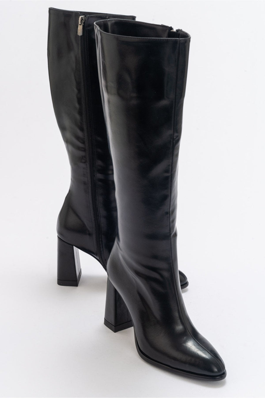 Decer - Black Heeled Boot
