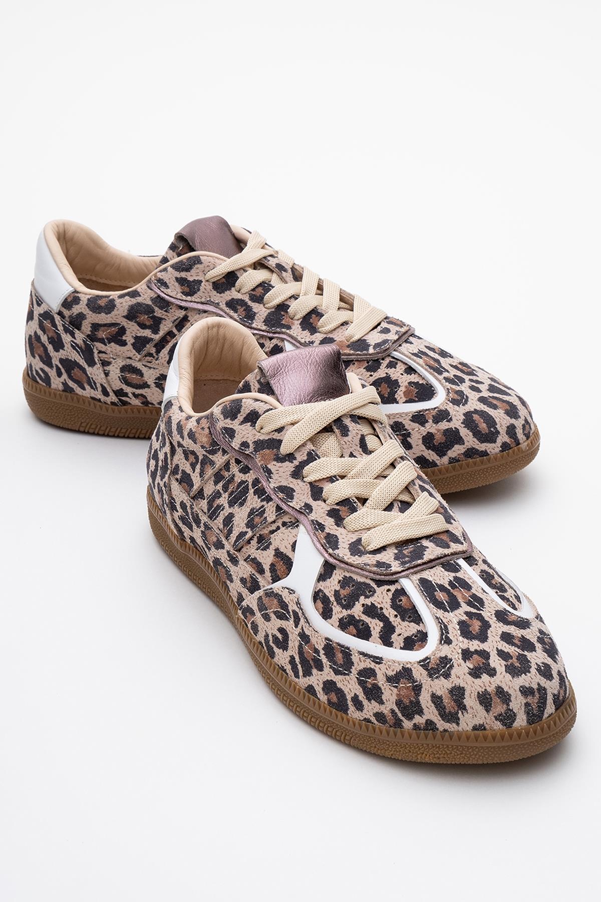 Shiva - Black/Yellow Patterned Genuine Leather Casual Sneaker – front three-quarter view showing leather, black, Vowalisse