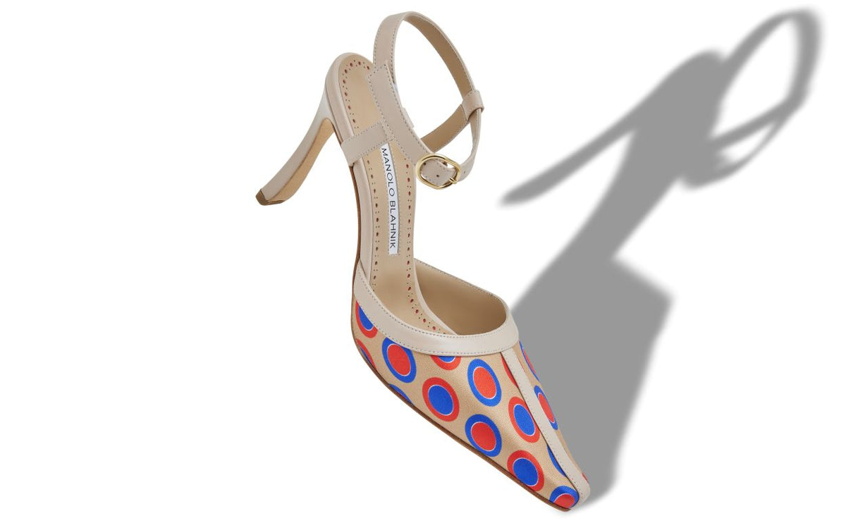 Vivienne Star Neutral Ankle Strap Ankle-Strap Shoes – front three-quarter view showing neutral ankle strap, almond toe…
