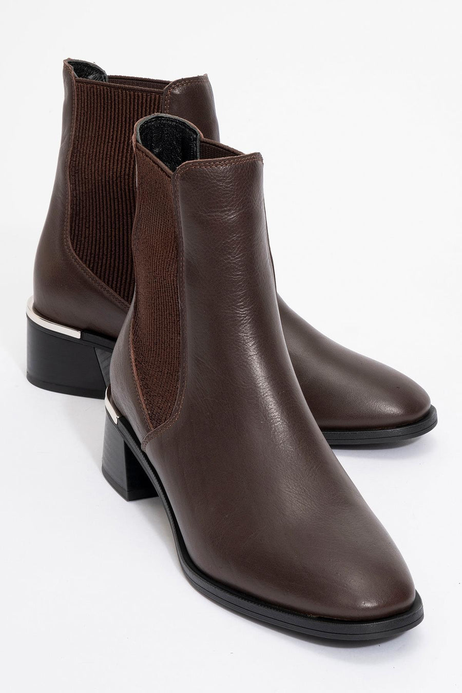 Neiva - Cognac Genuine Leather Chelsea Boot