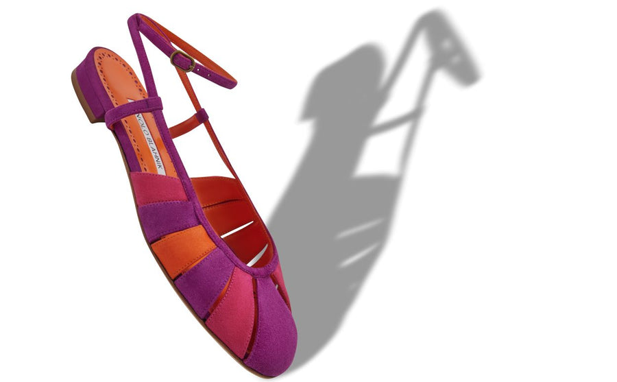Lunette Rose Pink Ankle Strap Ankle-Strap Shoes