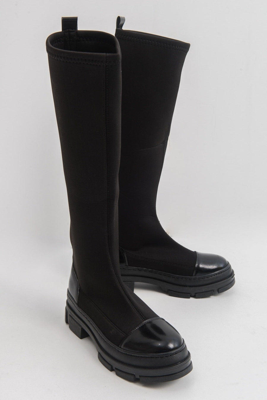 Bella Black Scuba Boot