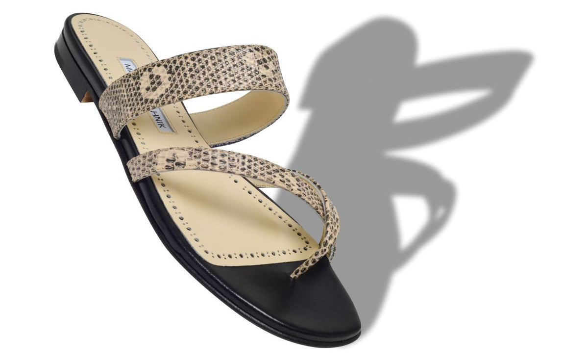Marcella Muse Black Crossover Mules – front three-quarter view showing black crossover, open toe, Vowalisse