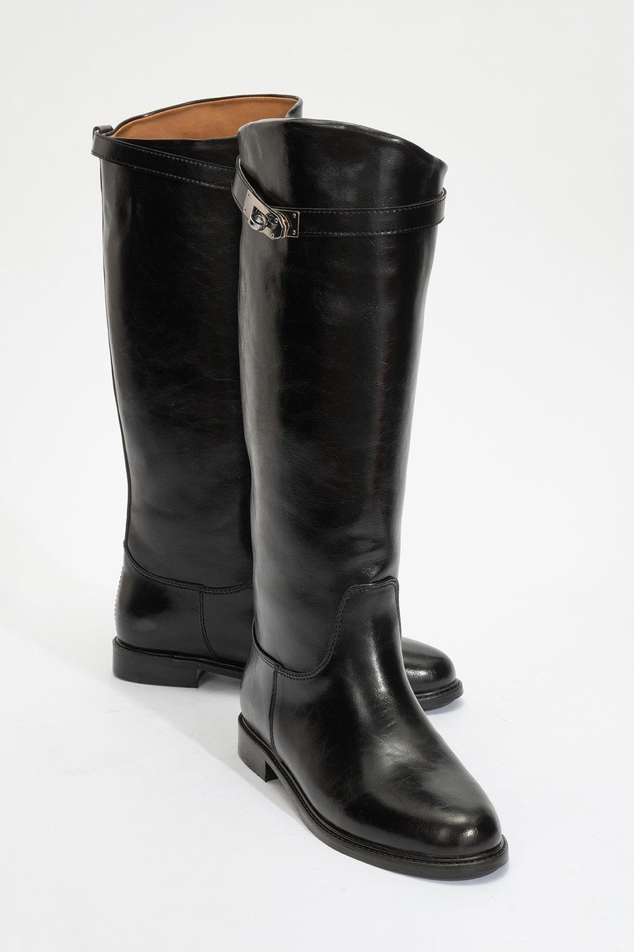 Yoko Black Riding Boot