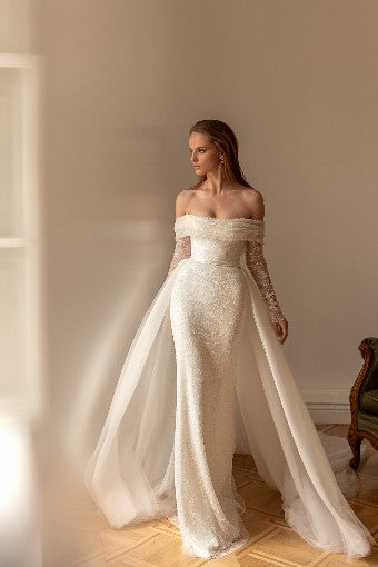 Aretta Tulle Mermaid Wedding Dress VOWALISSE bridal gown – view 1