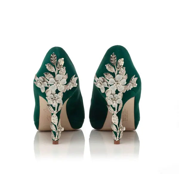 Amy Green Sandals Bridal Shoes VOWALISSE bridal shoes – view 10