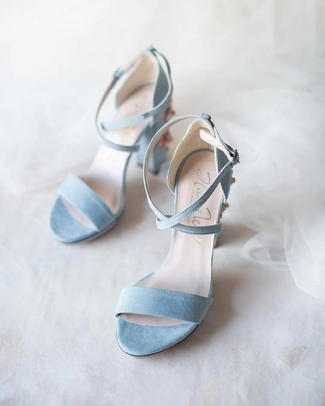Arabella Gold Bridal Heels VOWALISSE bridal shoes – view 1