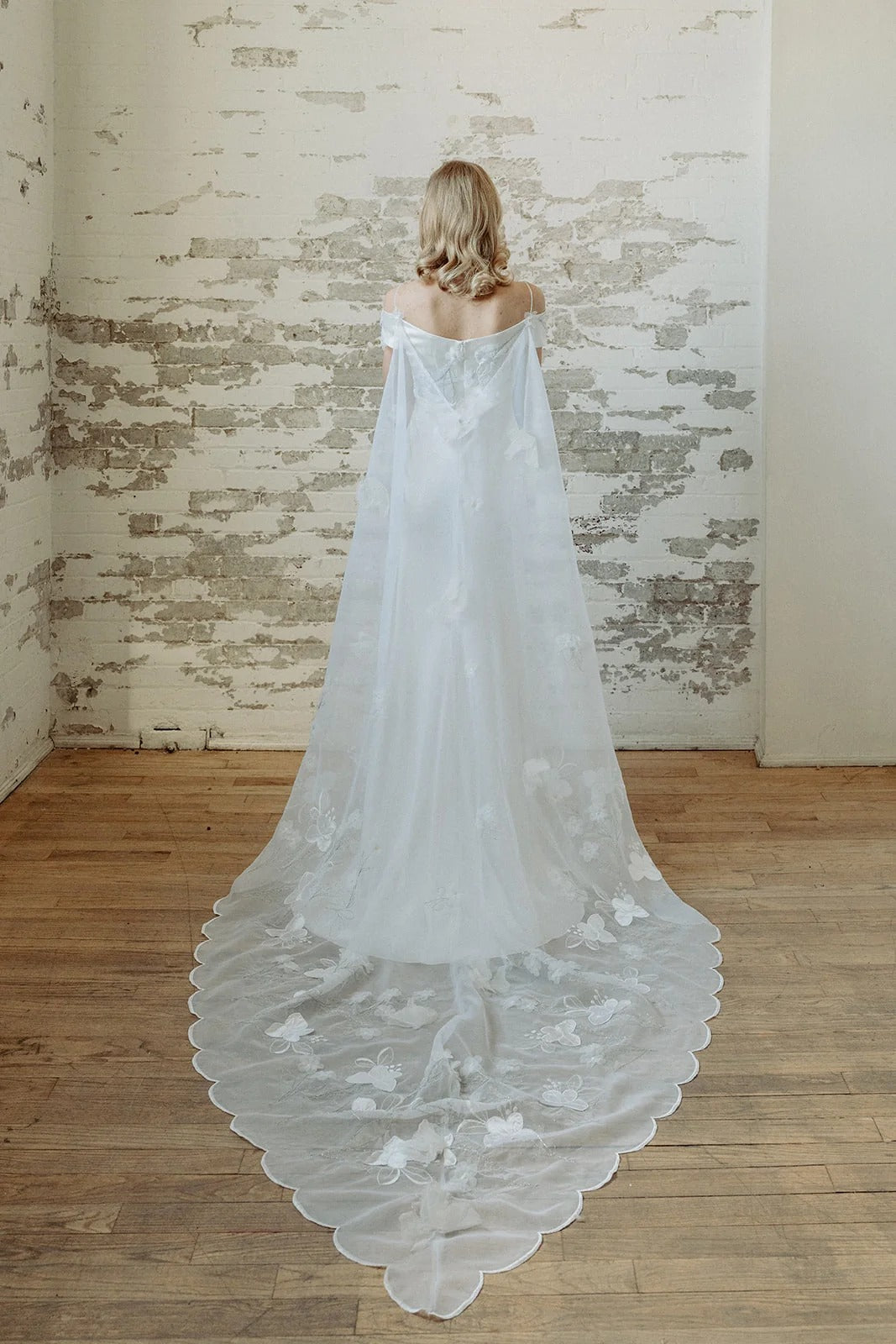 Amalia Sy8345 Satin Wedding Dress VOWALISSE bridal gown – view 5