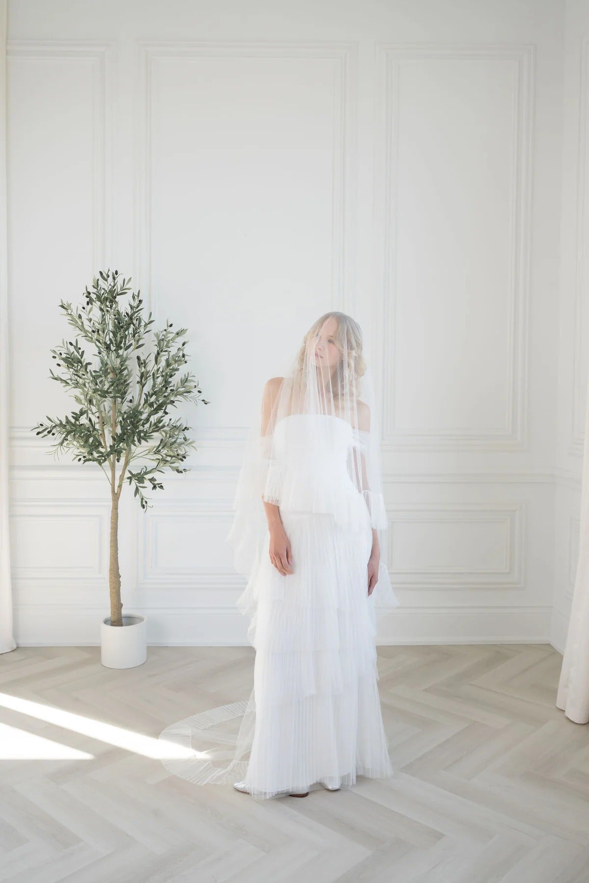 Amelia Tulle Strapless Wedding Dress VOWALISSE bridal gown – view 6