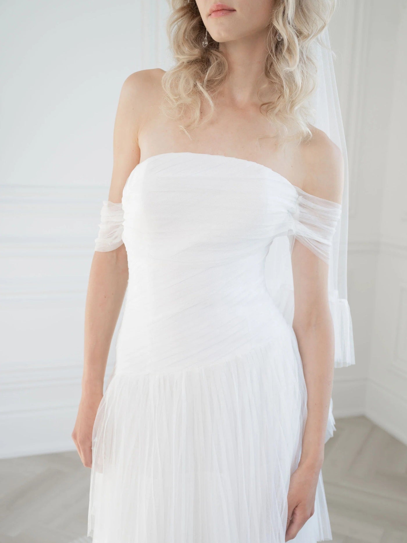 Amelia Tulle Strapless Wedding Dress VOWALISSE bridal gown – view 1