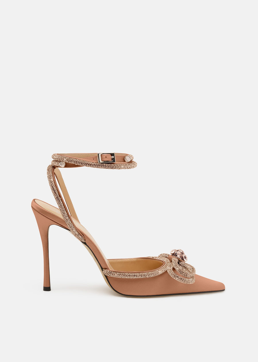 Magnolia Golden Brown Double Bow Shoes