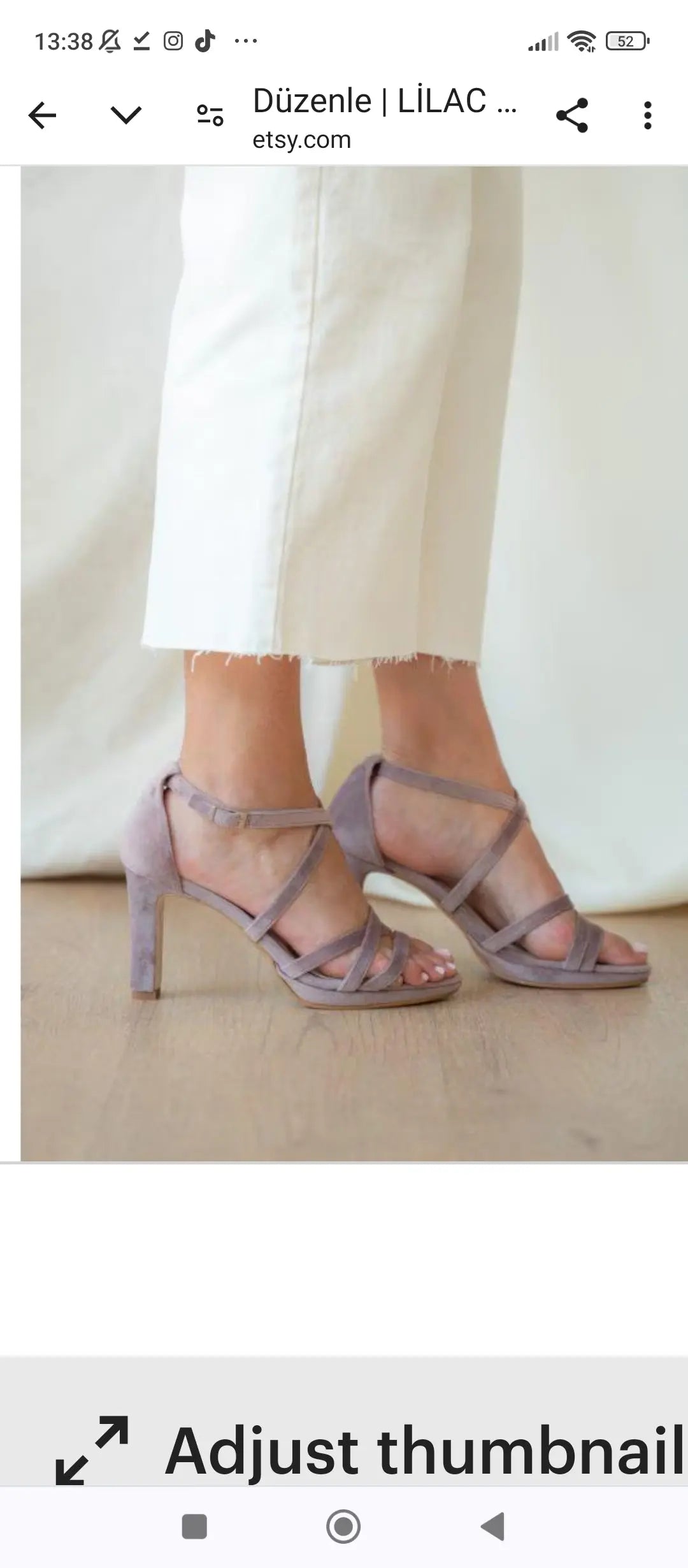 Lilac Velvet Block Heel Bridal Heels VOWALISSE bridal shoes – view 5
