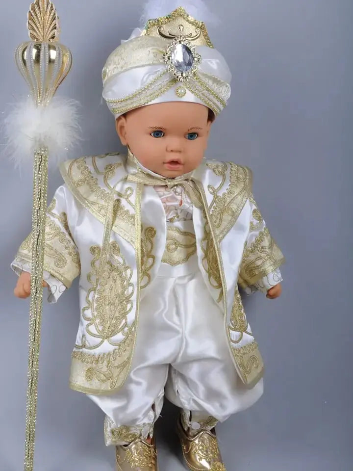 Ottoman Ottoman Prince Costume, baby boy first birthday outfit, additional product image 2 by Vowalisse