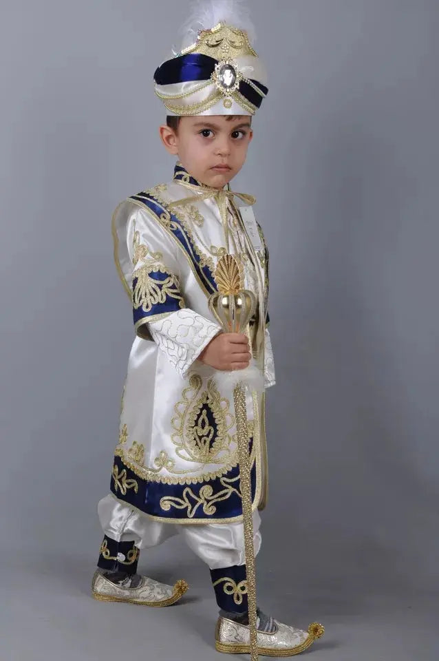 Ottoman Ottoman Prince Costume, baby boy first birthday outfit, additional product image 3 by Vowalisse