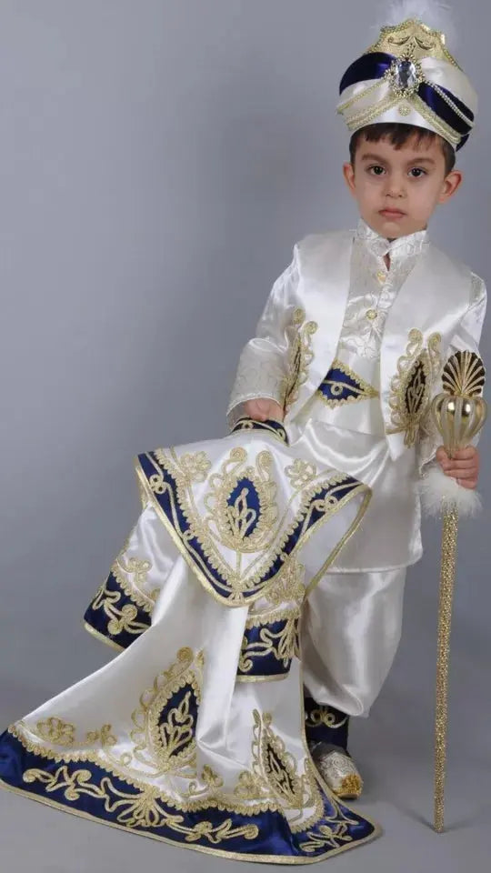 Ottoman Ottoman Prince Costume, baby boy first birthday outfit, main product image by Vowalisse