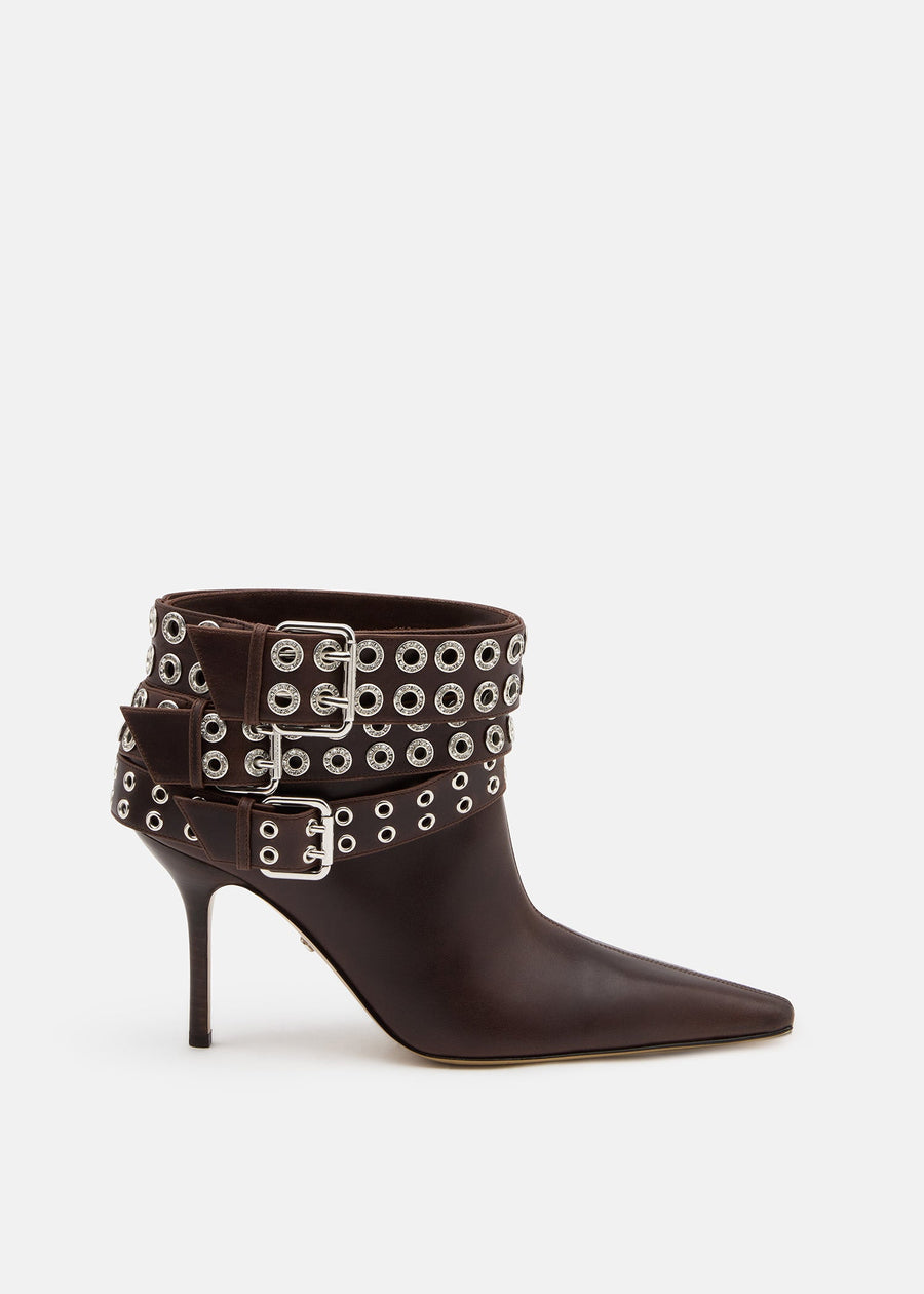 Adriana Brown Red Boots