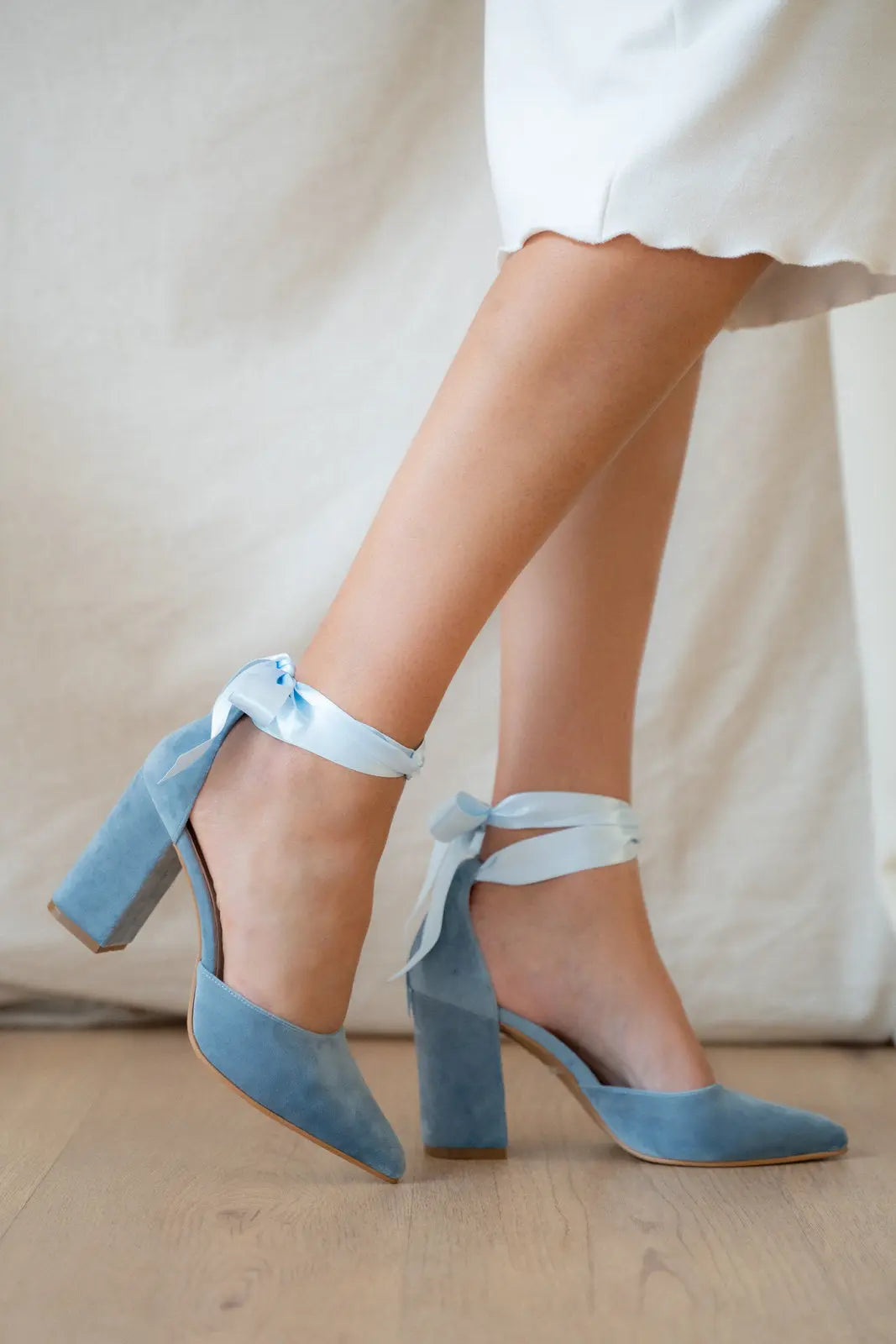 Zapatos Blue Bridal Heels VOWALISSE bridal shoes – view 1