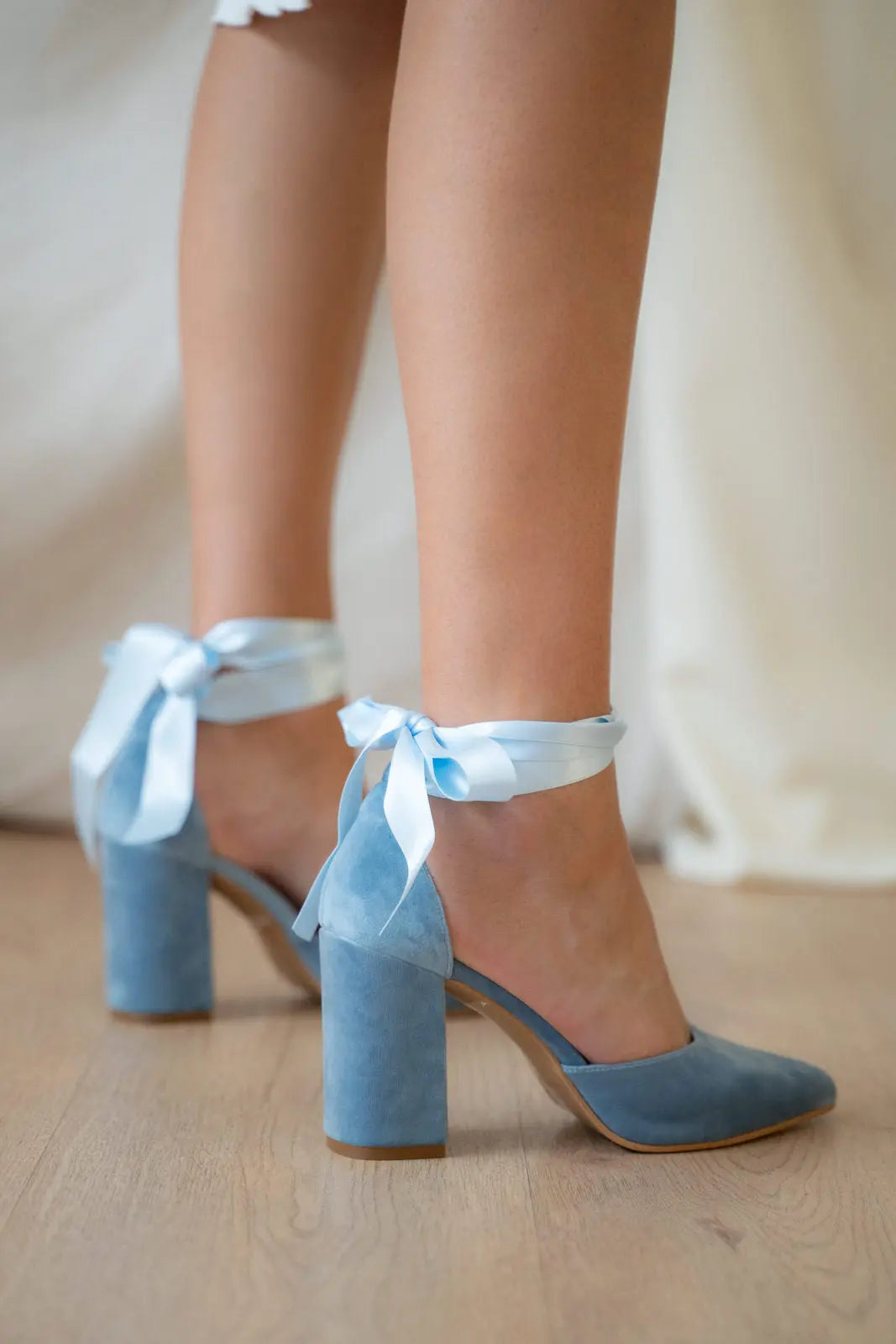 Zapatos Blue Bridal Heels VOWALISSE bridal shoes – view 2
