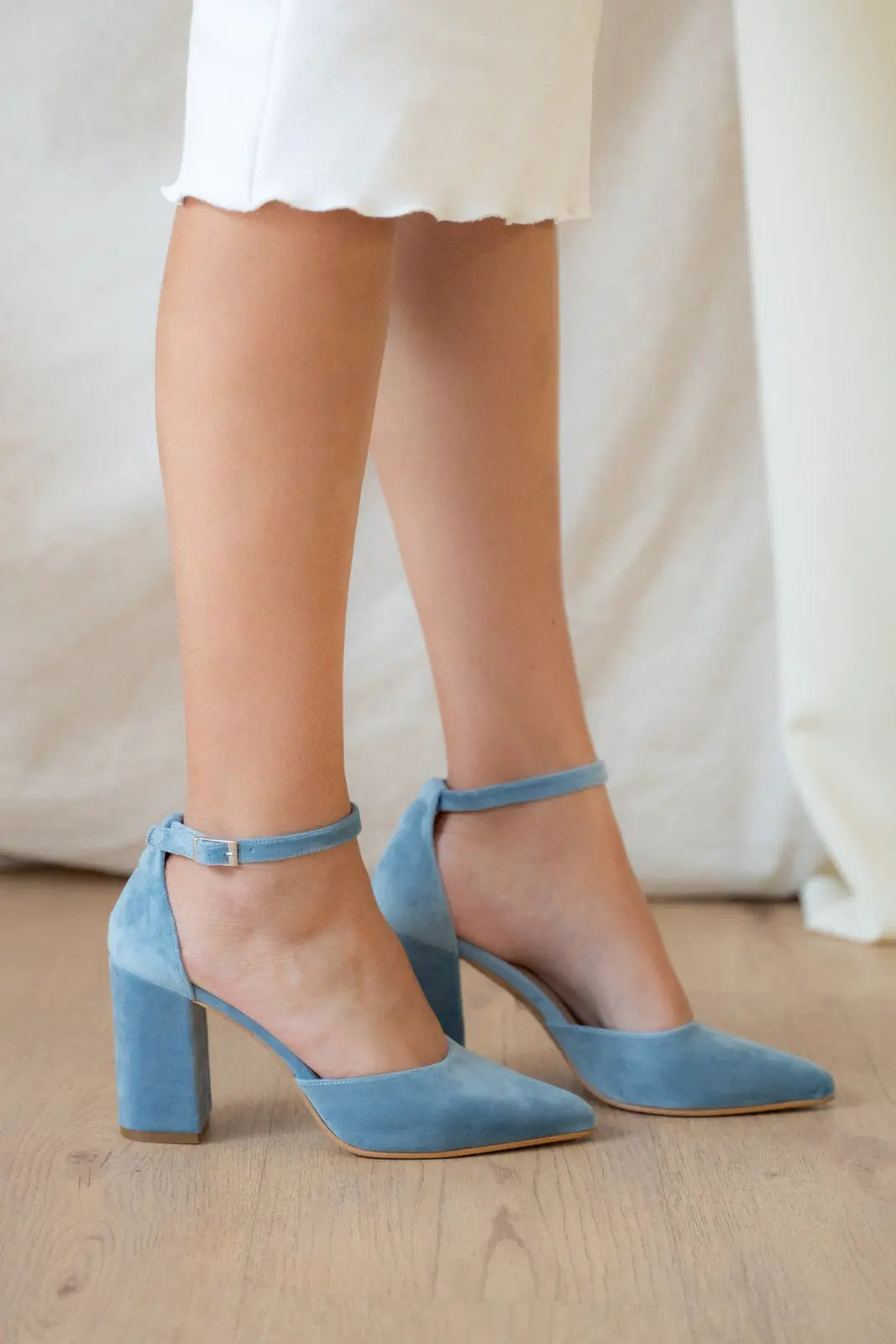 Zapatos Blue Bridal Heels VOWALISSE bridal shoes – view 5