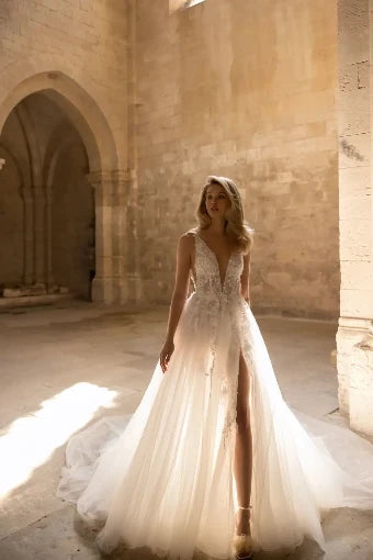Laura A-Line Wedding Dress VOWALISSE bridal gown – view 1