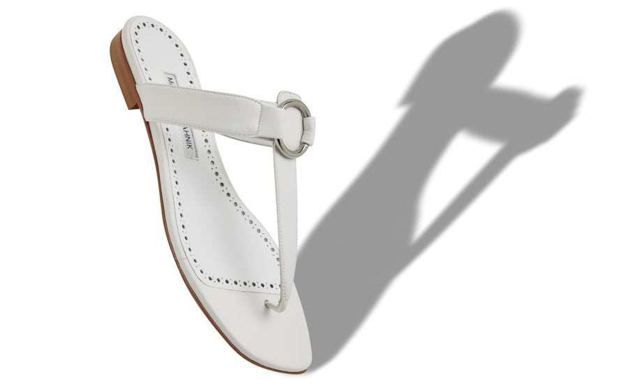 Genevieve Muse White T-Bar T-Bar Shoes