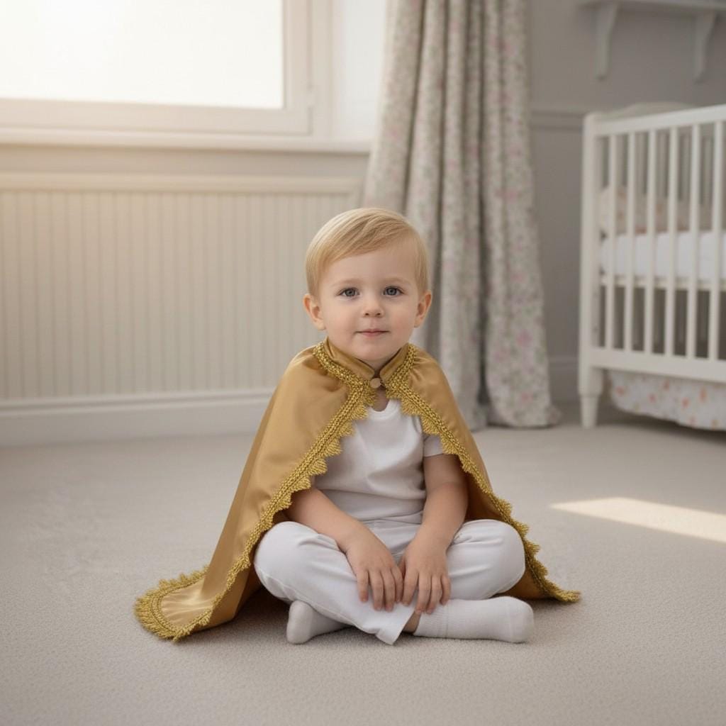 Personalized Baby Prince Costume 3, baby boy first birthday outfit, additional product image 3 by Vowalisse
