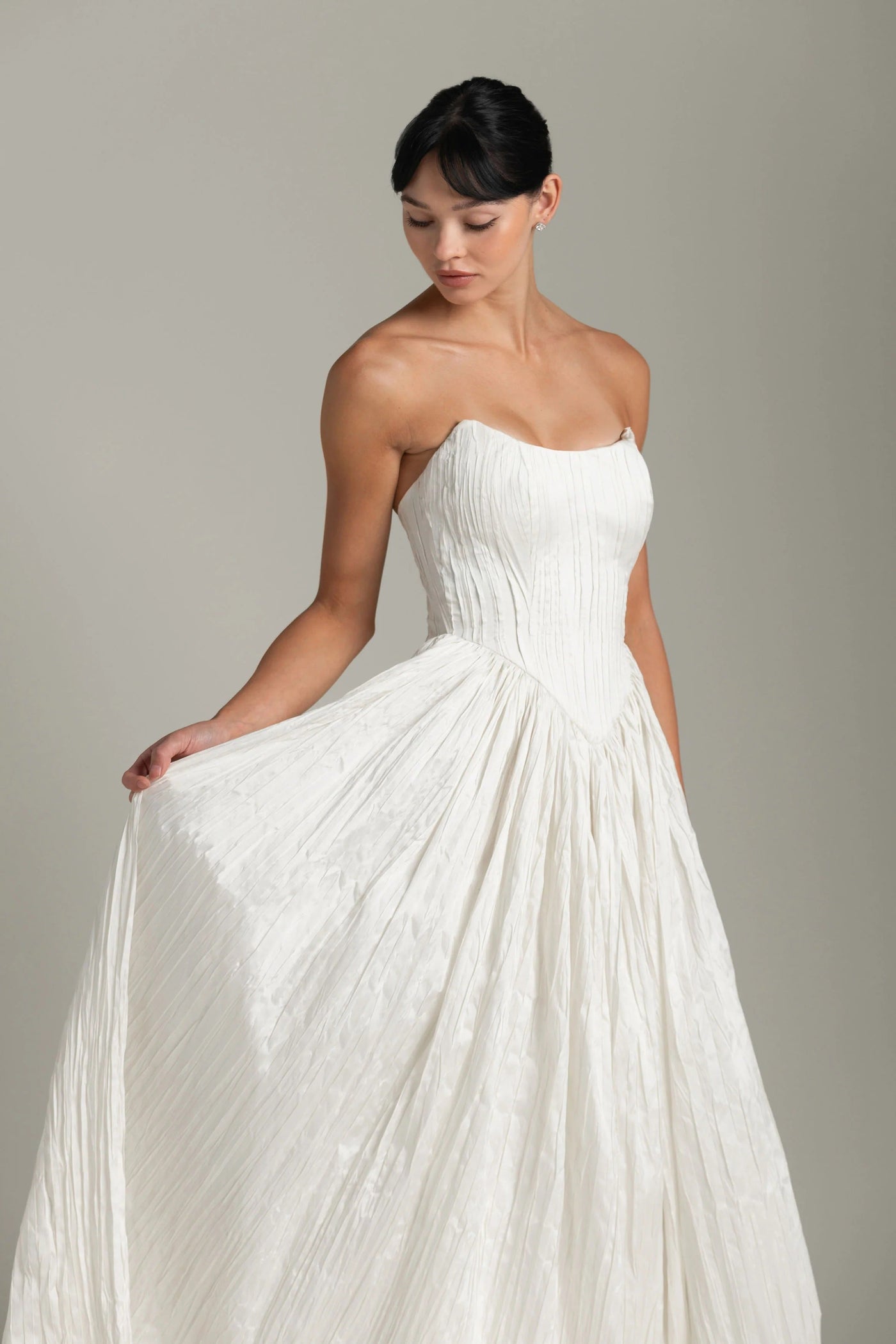 Aisling Strapless Wedding Dress VOWALISSE bridal gown – view 3