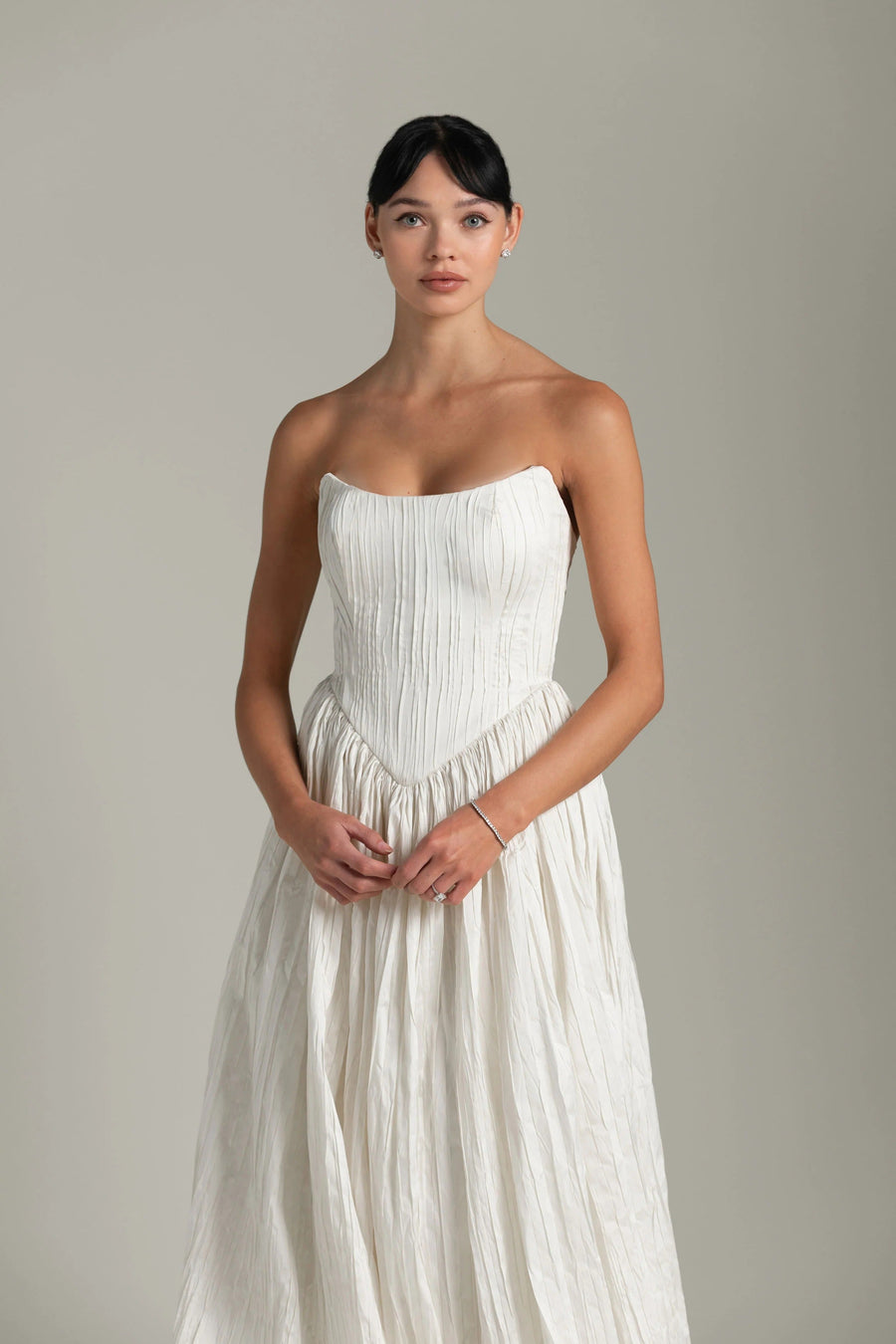 Aisling Strapless Wedding Dress | VOWALISSE