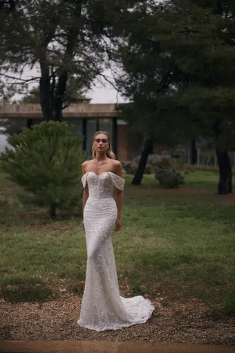 Oda Off Shoulder Wedding Dress VOWALISSE bridal gown – view 1